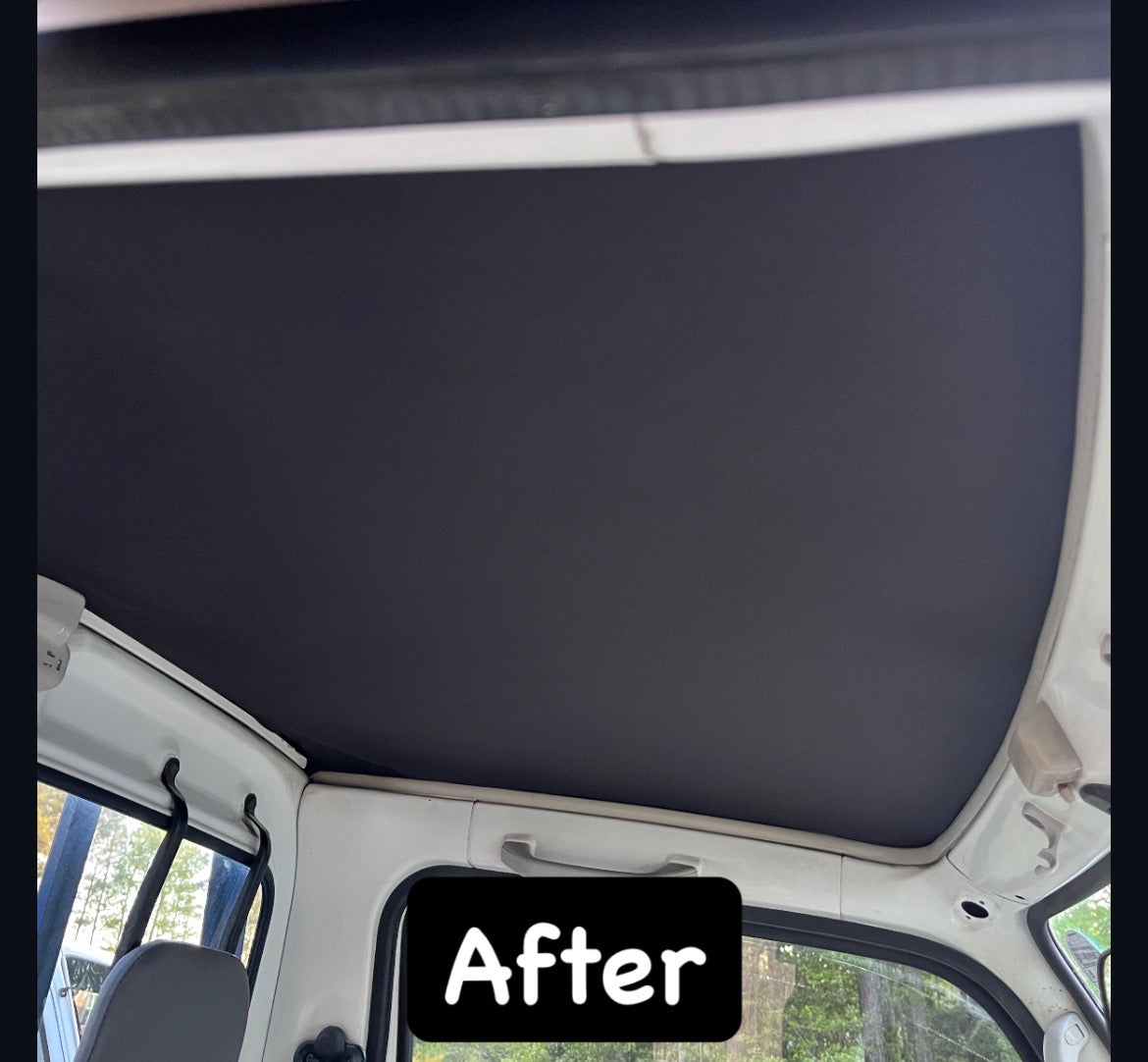 Subaru Sambar Headliner Black 1991-1998 Free shipping.