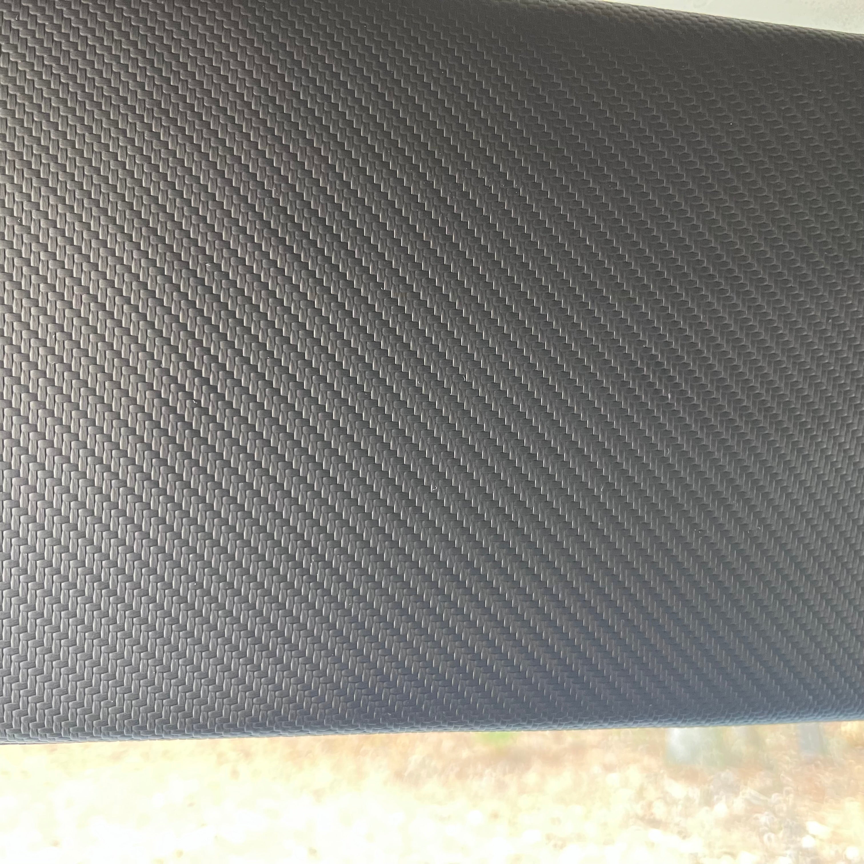 Subaru Sambar Sun Visor Covers 1991-1998 Carbon Fiber BLACK