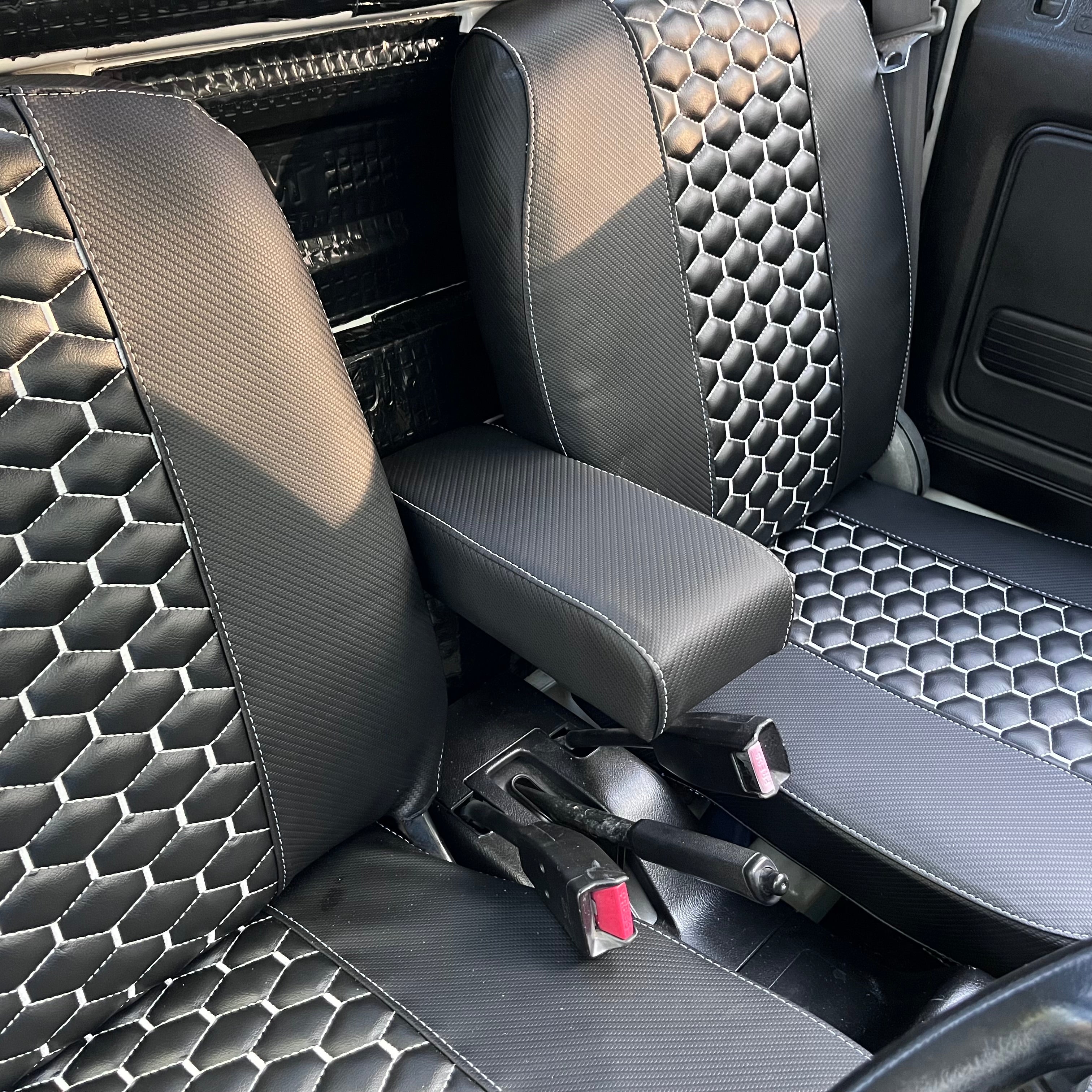 Honda Acty Armrest W/ Bracket to match your seats. 1990-1998 COMING SOON !