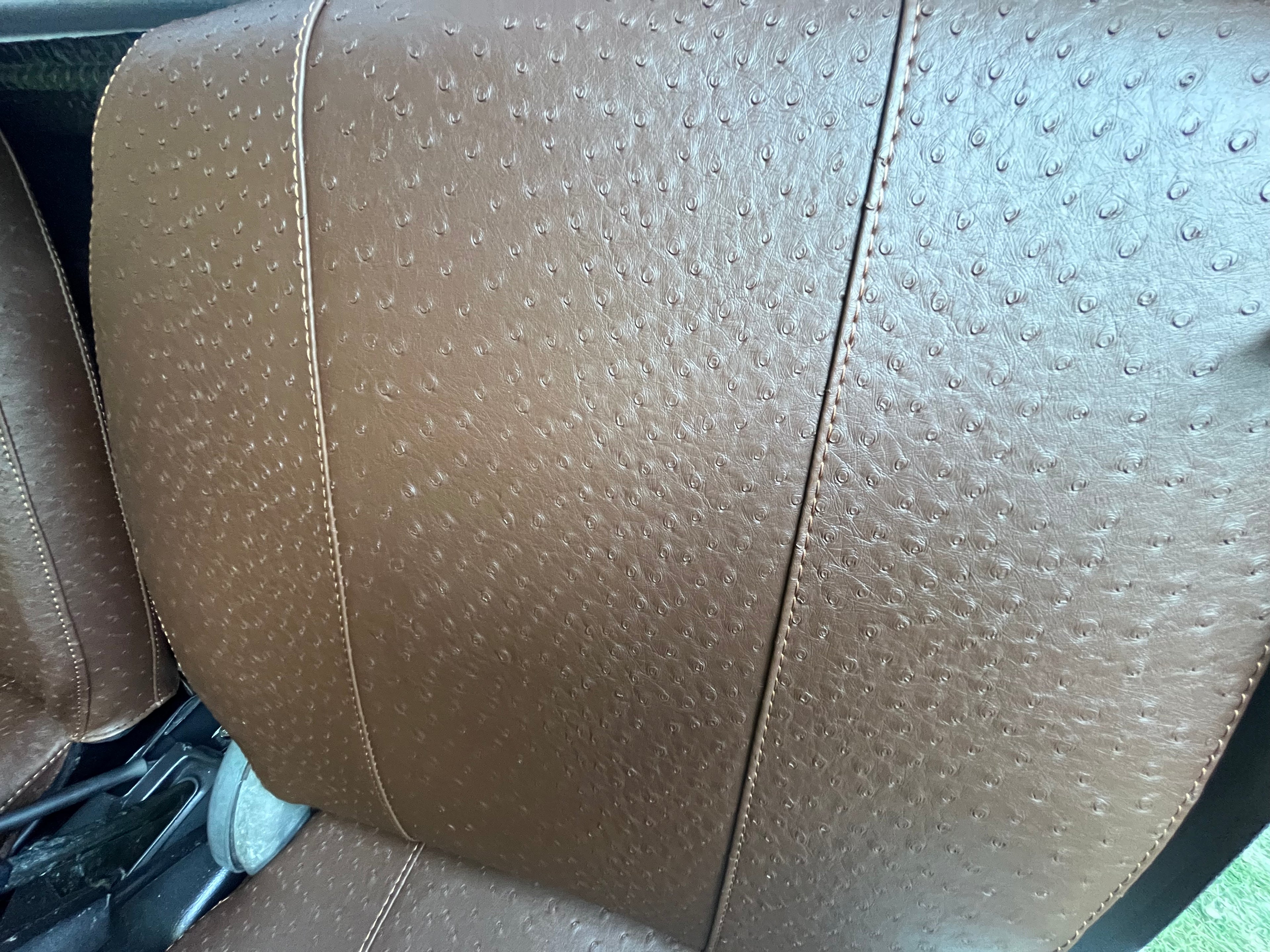 Suzuki Carry Seat Covers 1991-1999 (Cocoa Brown Ostrich)