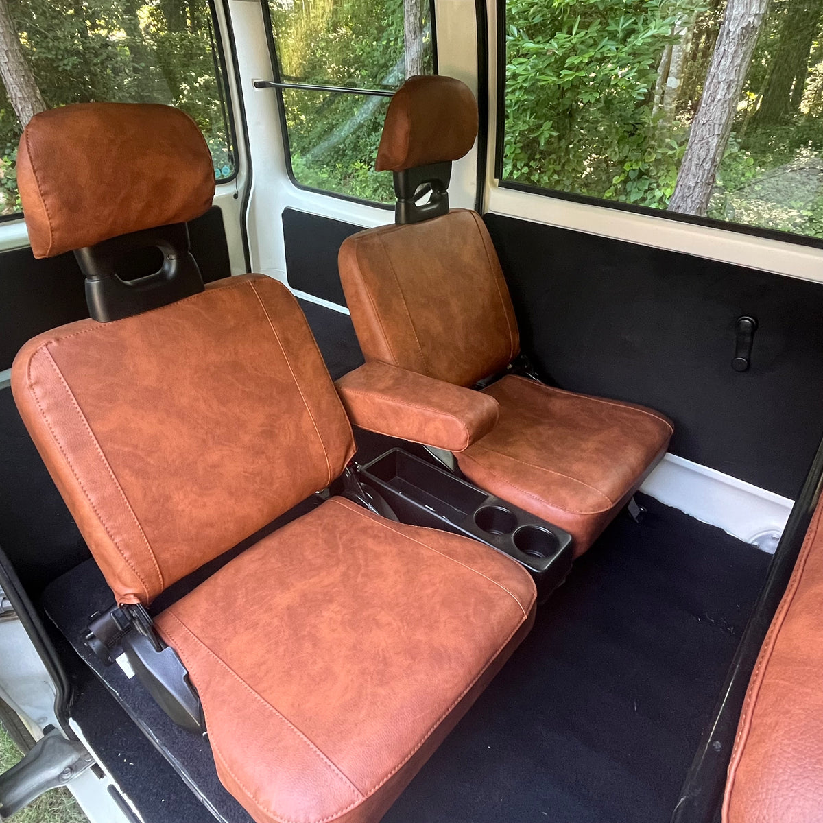 Subaru Sambar Seat Covers 1990-1999 KV3 / KV4 VAN Saddle Sunbrella