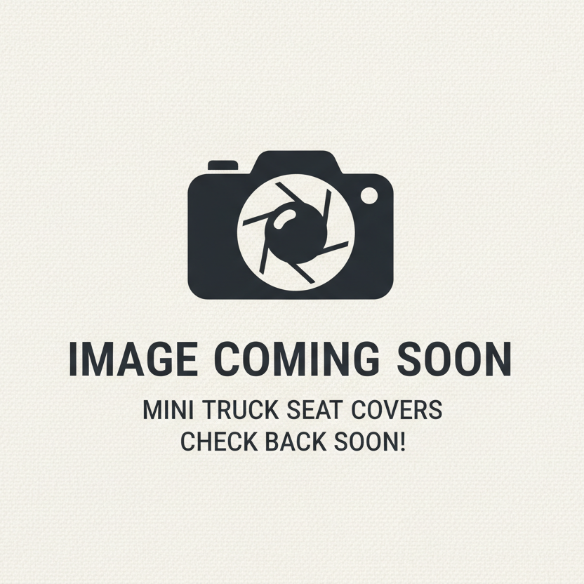 Make it black with almost white background. mini truck seat covers instead of automotive accessries