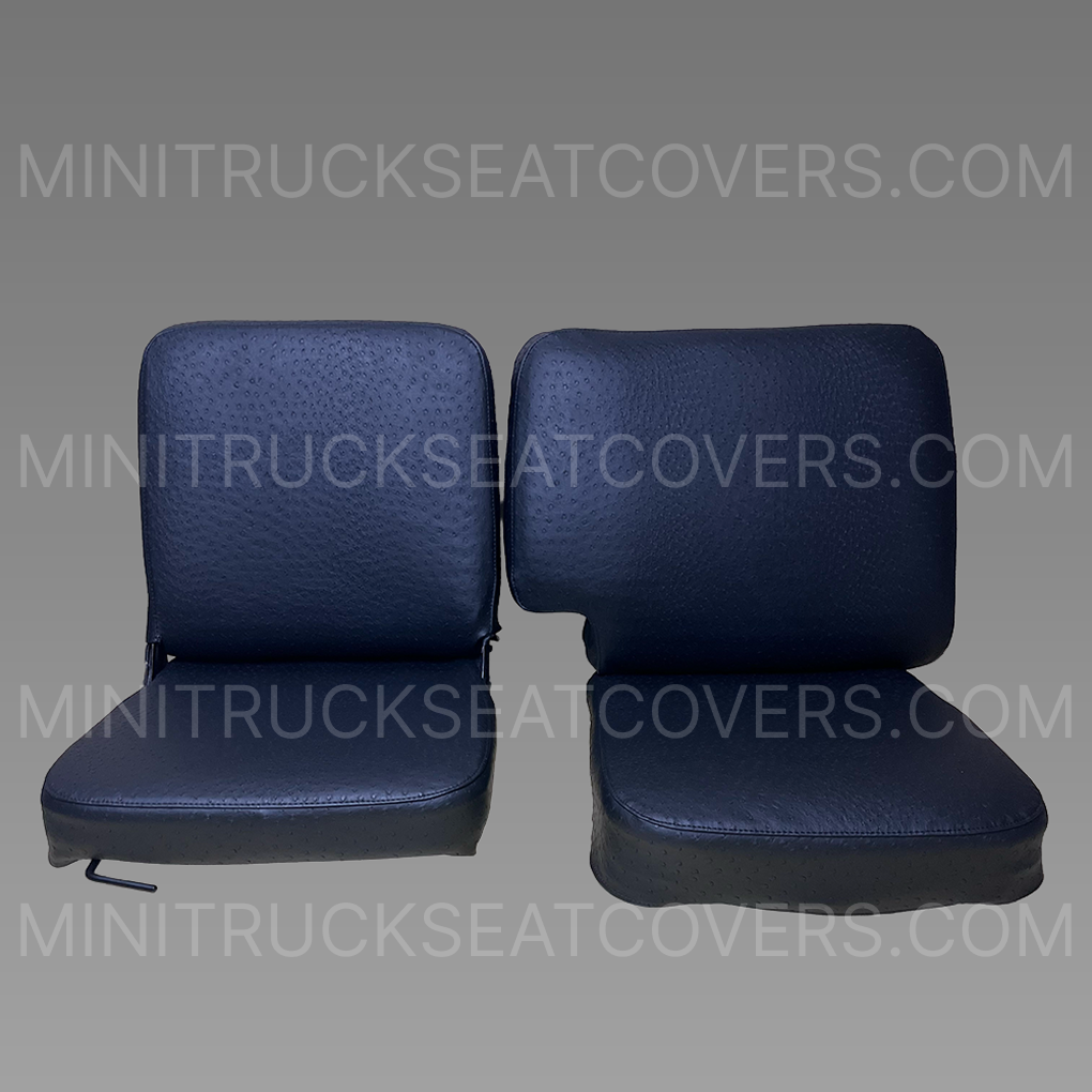 Suzuki Carry Seat Covers 1991-1999 (Black Ostrich)